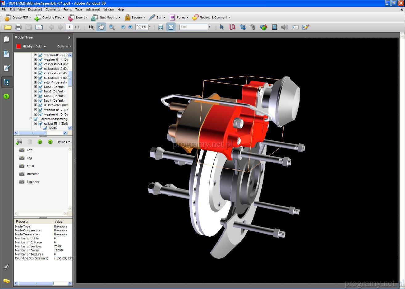 Displaying 3D models in PDFs, Adobe Acrobat