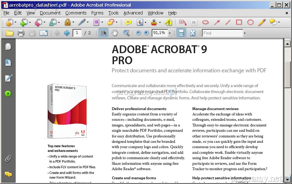 adobe acrobat pro 9.1 update download