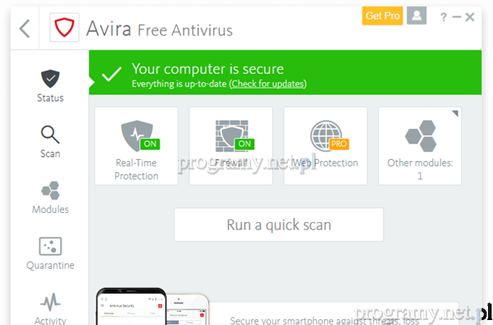 avira free antivirus for windows xp sp3