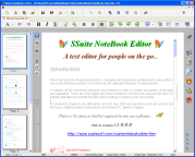 pobierz program SSuite NoteBook Editor
