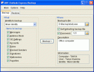 pobierz program ABF Outlook Express Backup